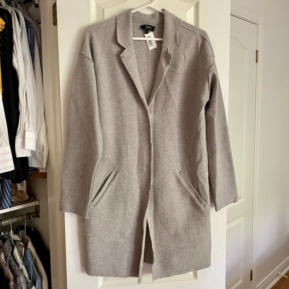 Theory Wool & Cashmere Coat Lightweight XS NWT - Picture 3 of 7